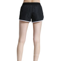 2020 New Fashion 100% Polyester Summer Casual Shorts Women Black Loose Elastic Waist Short Sweatpants